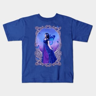 Sapphire Birthstone Fairy Kids T-Shirt